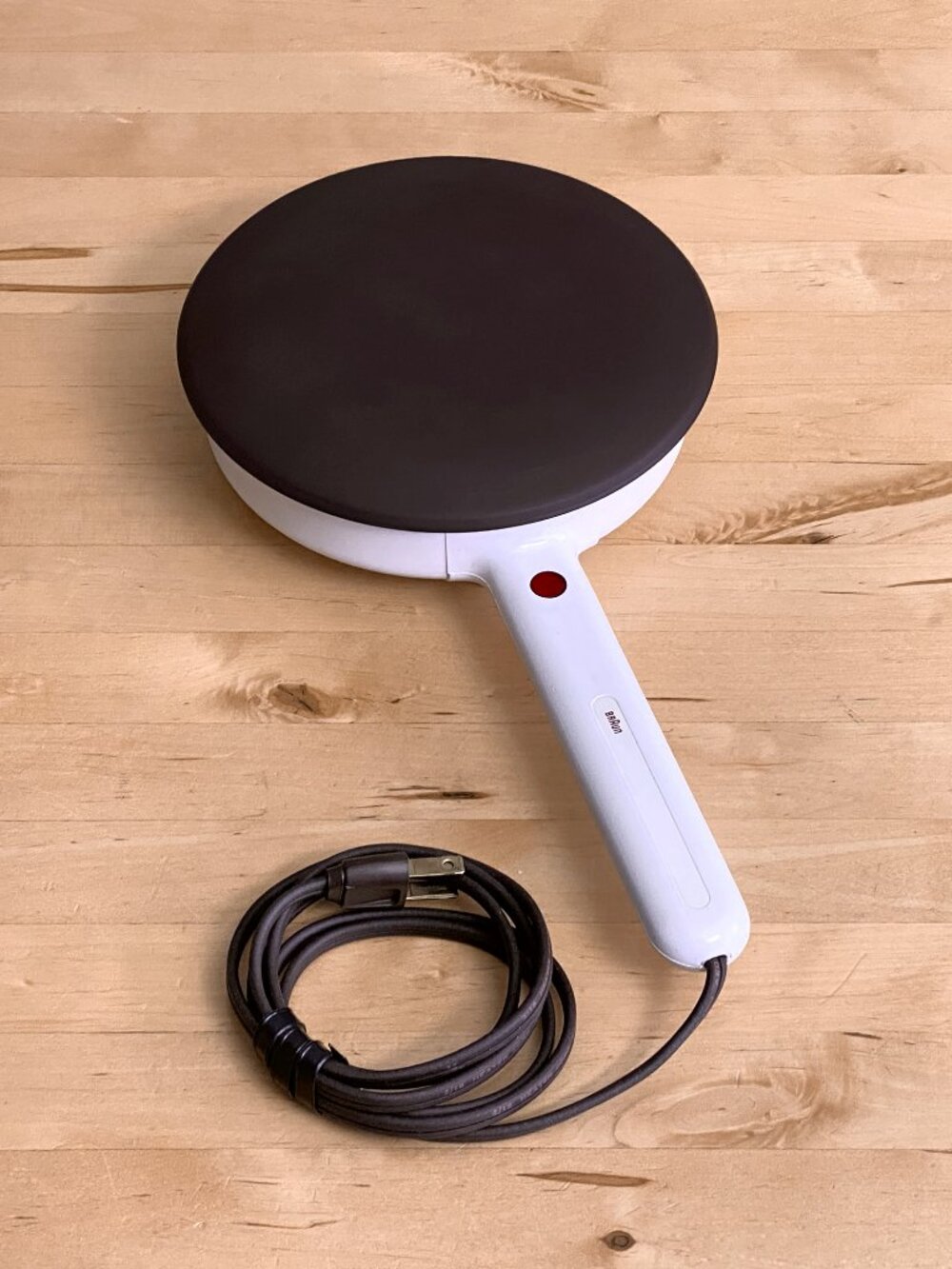 Vintage Braun Electric Crepe Maker Model CM-1